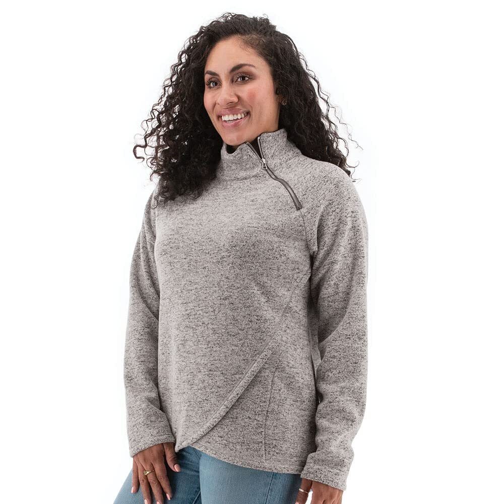 Aventura Clothing Harlow Zip Neck White XS (US 2)